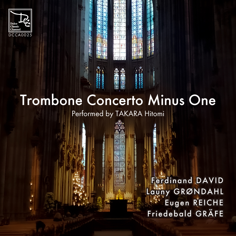 《新譜情報》【Trombone Concerto Minus One】配信限定でついにリリース！トラック別販売も！